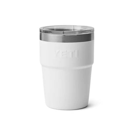 yeti. stackable cups, white, 16oz