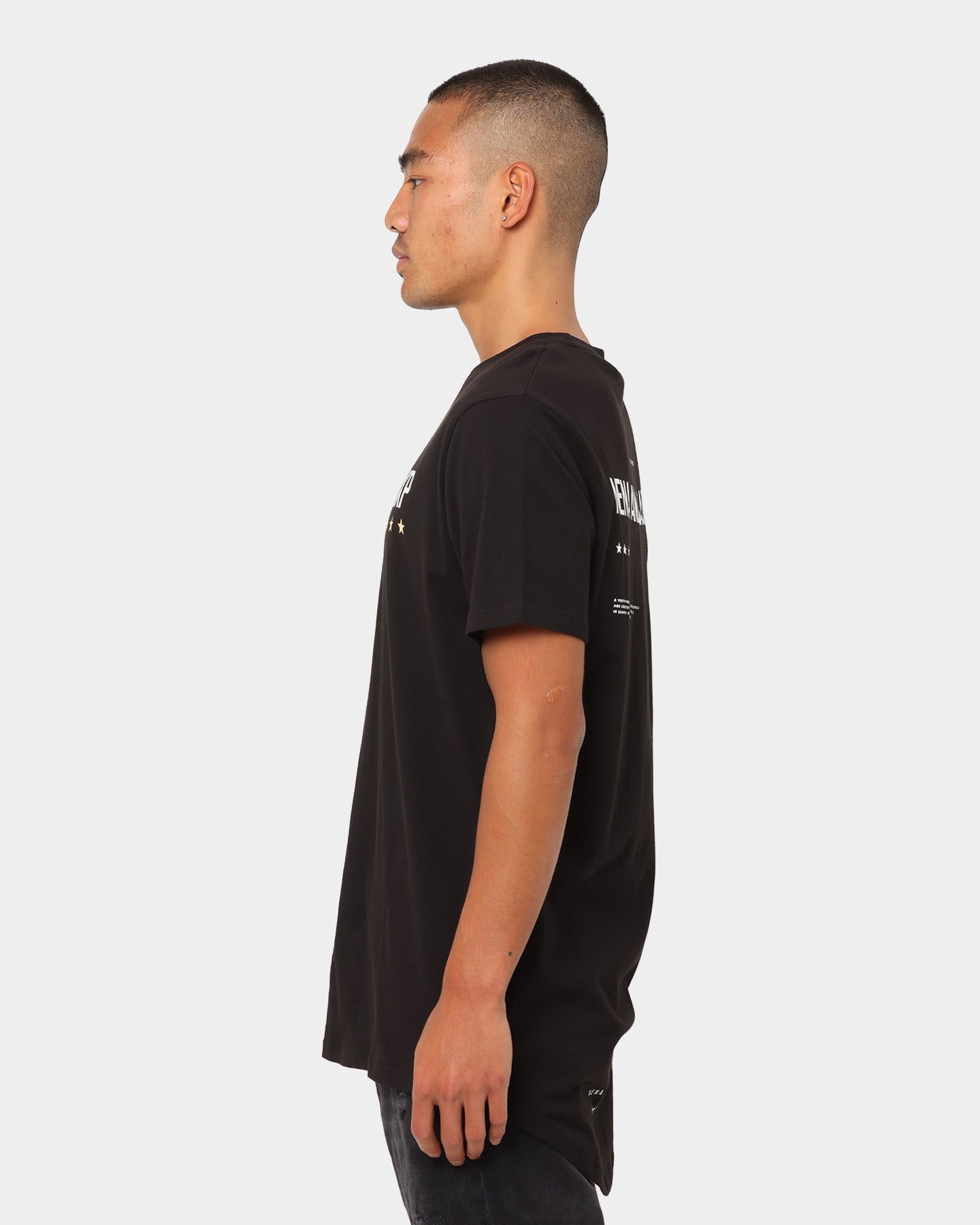 UNBOUND CAPE BACK TEE