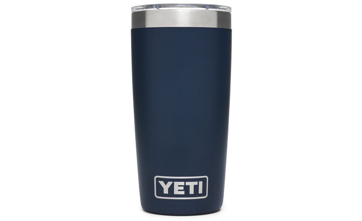 Yeti 10oz tumbler navy with magslider lid small coffee cup