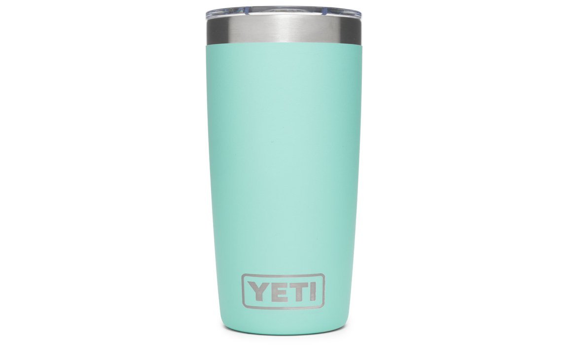 Yeti 10oz tumbler seafoam with magslider lid small coffee cup