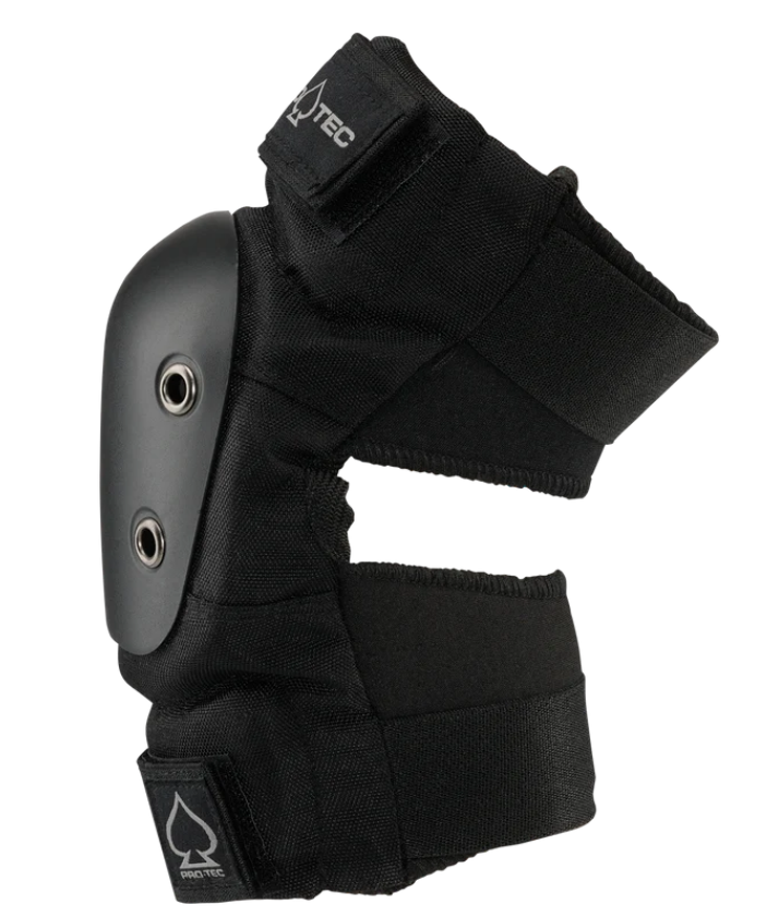 PRO - STREET ELBOW PADS PROTEC BLACK SKATE PROTECTIVE WEAR